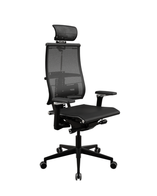 кресло МЕТТА Кресло Yoga Spine Black Edition