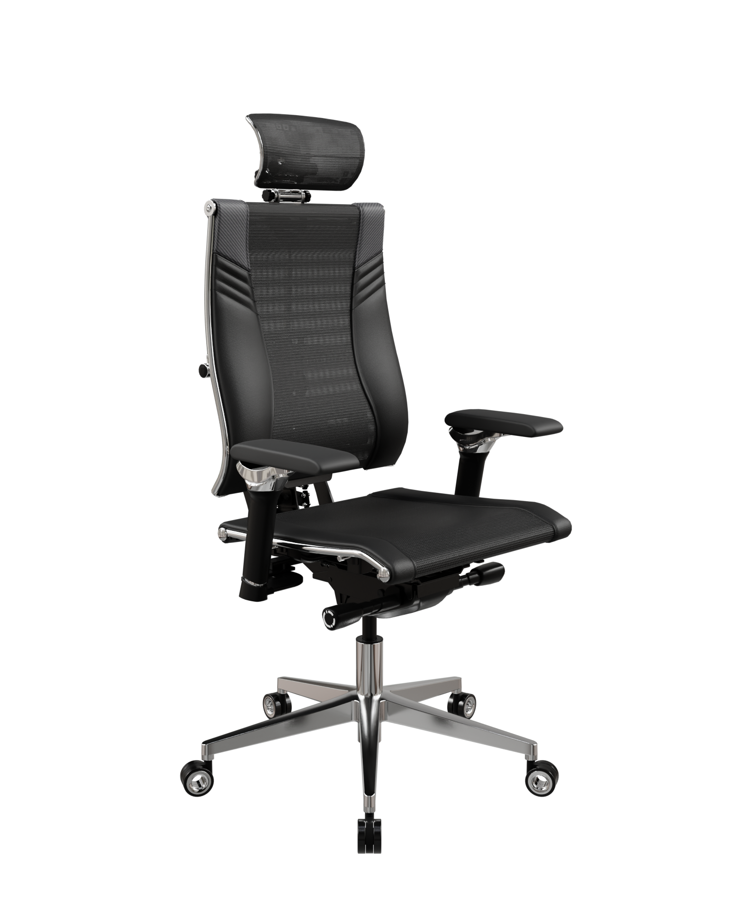 кресло МЕТТА Y 4DT L2-15D - YM93+Infinity+carbon