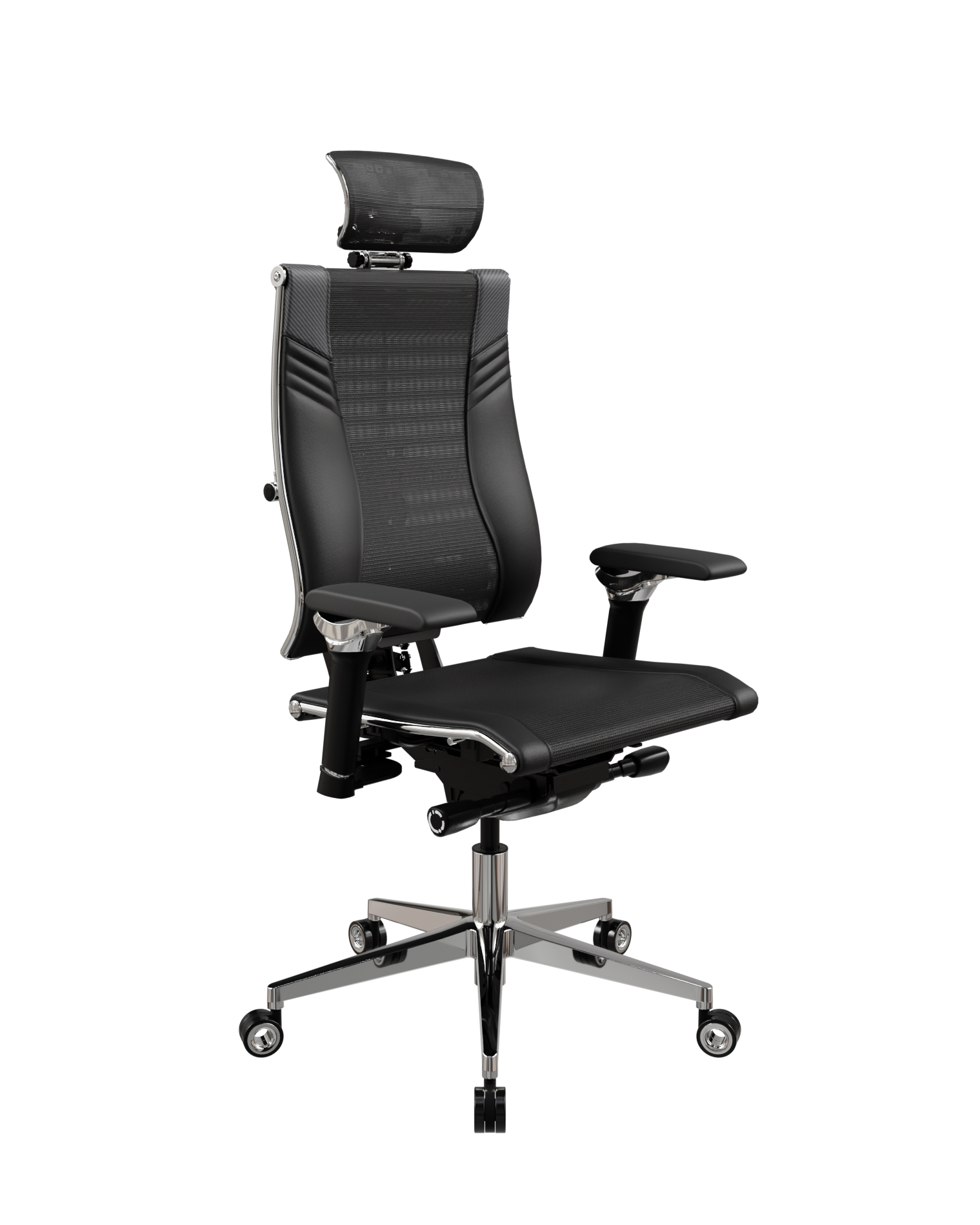 кресло МЕТТА Y 4DT L2-15D - YM93+Infinity+carbon