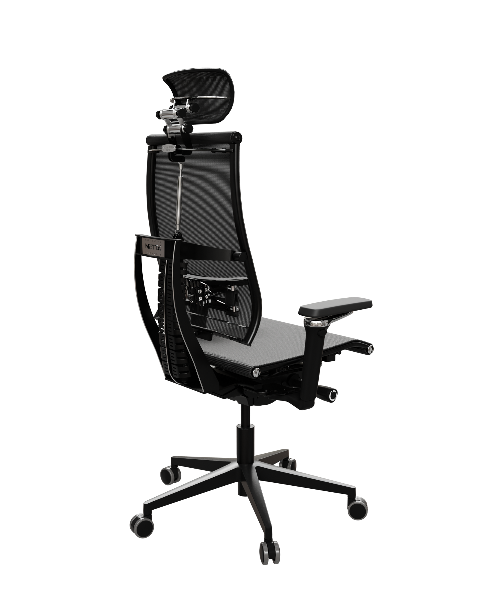 кресло МЕТТА Кресло Yoga Spine Black Edition