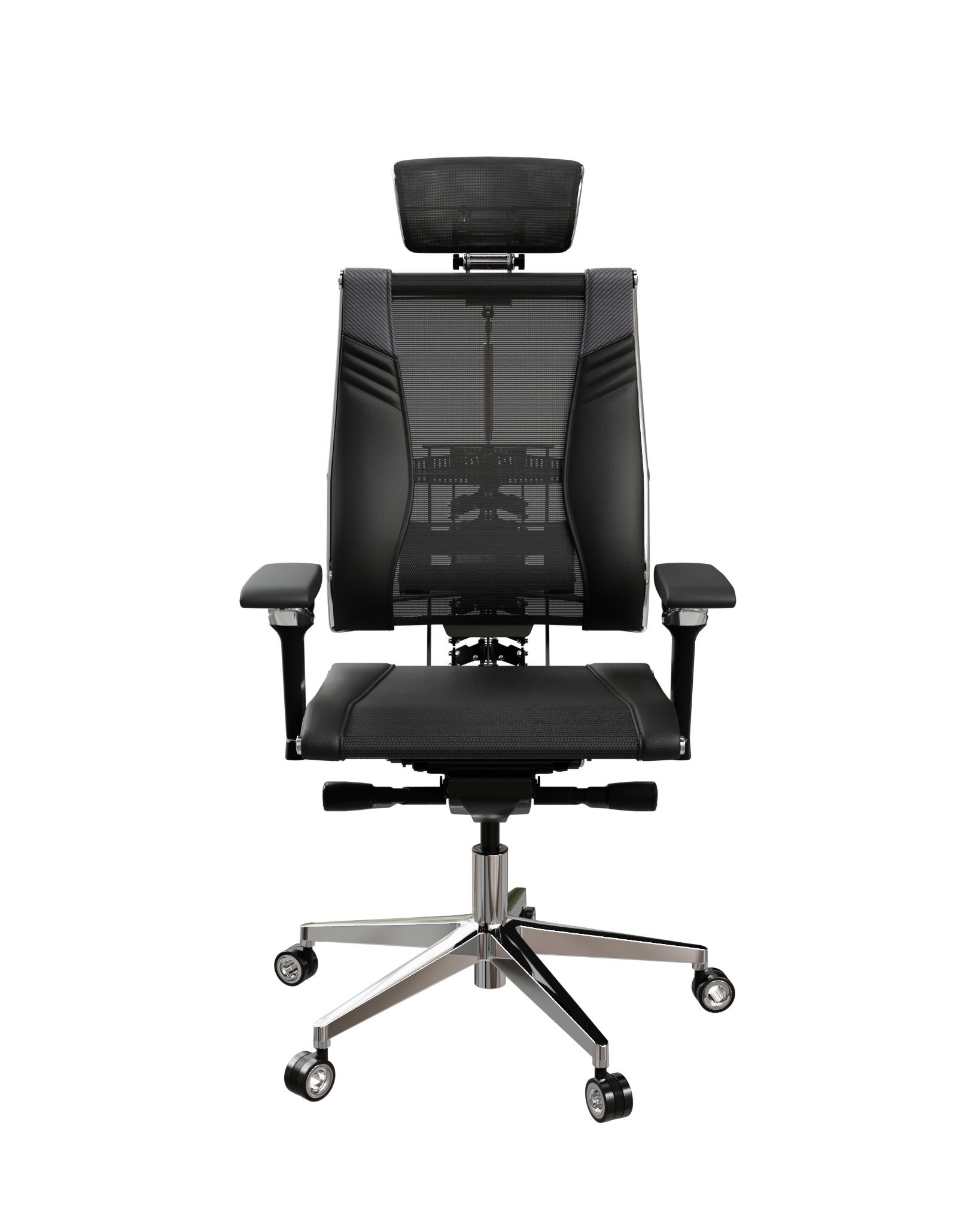 кресло МЕТТА Y 4DT L2-15D - YM93+Infinity+carbon