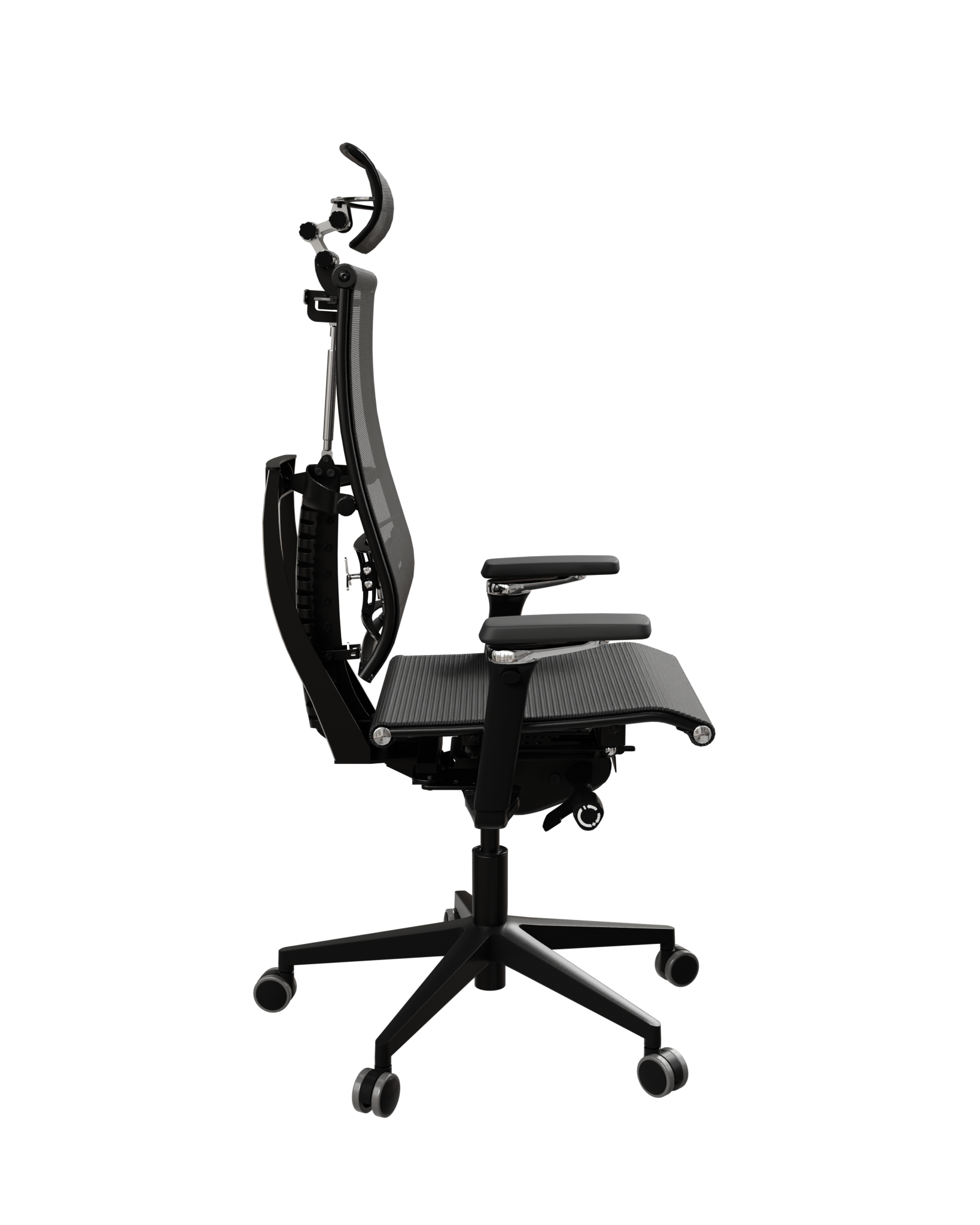 кресло МЕТТА Кресло Yoga Spine Black Edition