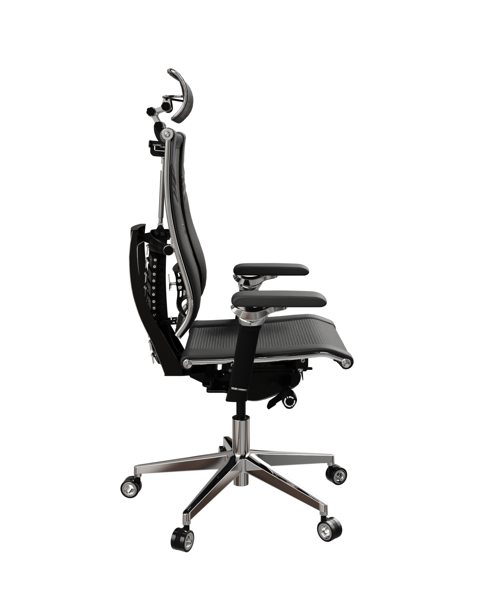 кресло МЕТТА Y 4DT L2-15D - YM93+Infinity+carbon